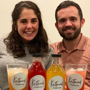 Portrait of Matt and Ali