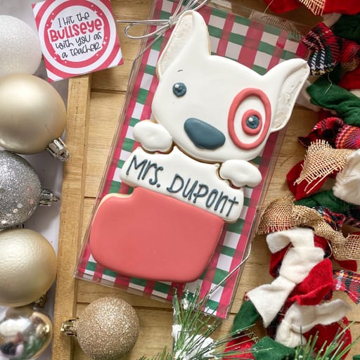 Personalized Bullseye Teacher Gift Set 